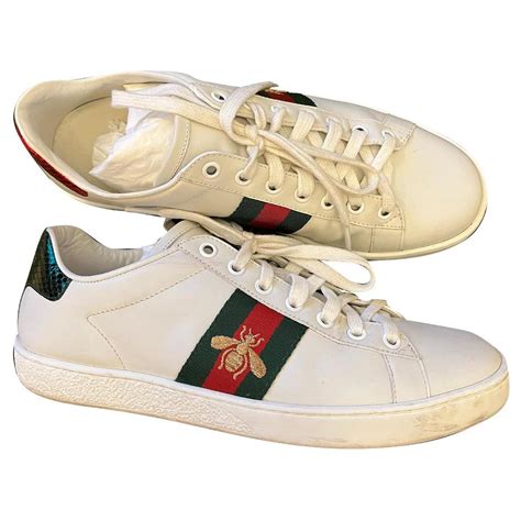 copy gucci bee trainers